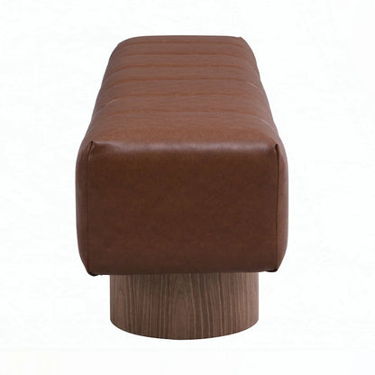 No-Assembly End of Bed Entryway Bench Ottoman