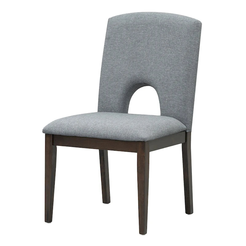 5-Piece Modern Dining Set with Round Table & Chairs