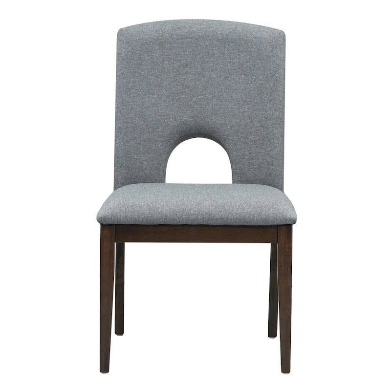 5-Piece Modern Dining Set with Round Table & Chairs