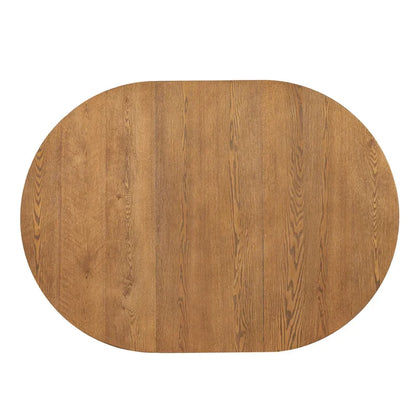 5-Piece Modern Dining Set with Round Table & Chairs