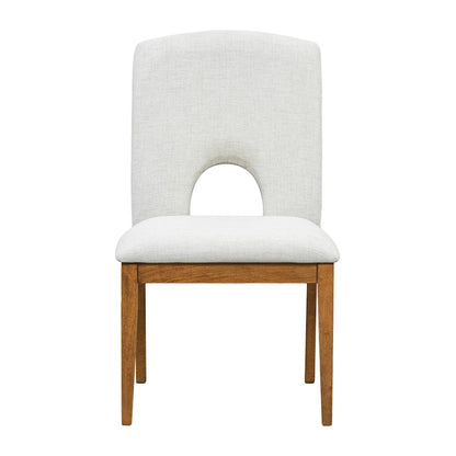 5-Piece Modern Dining Set with Round Table & Chairs