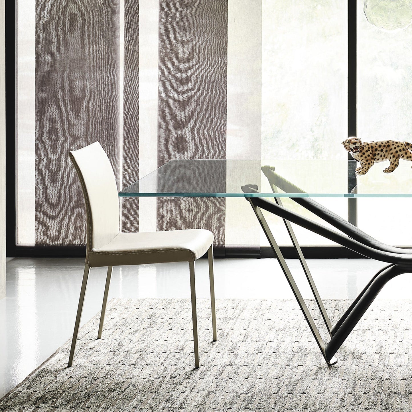 Cattelan Italia Anna - Dining Chair In Soft Leather