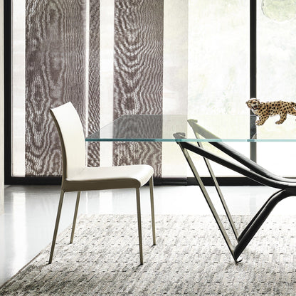 Cattelan Italia Anna - Dining Chair In Soft Leather