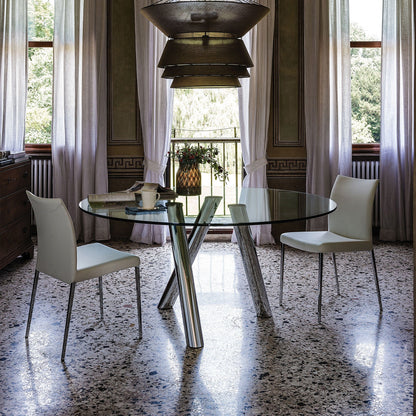 Cattelan Italia Anna - Dining Chair In Soft Leather
