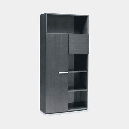 Antibes - Bookcase, Grey High Gloss