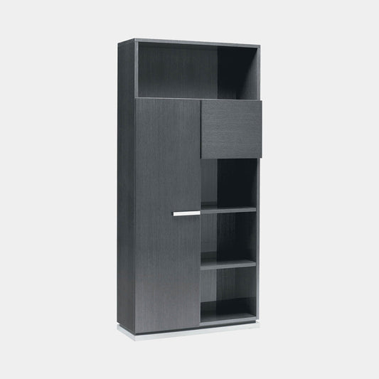 Antibes - Bookcase, Grey High Gloss