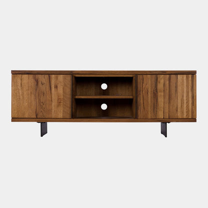 Santana - TV Unit In Solid Oak