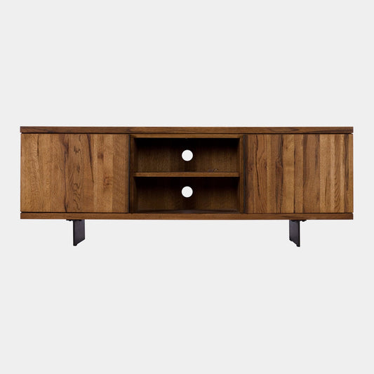 Santana - TV Unit In Solid Oak