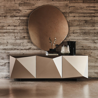 Cattelan Italia Kayak - 3 Door Sideboard In M11 Titanium