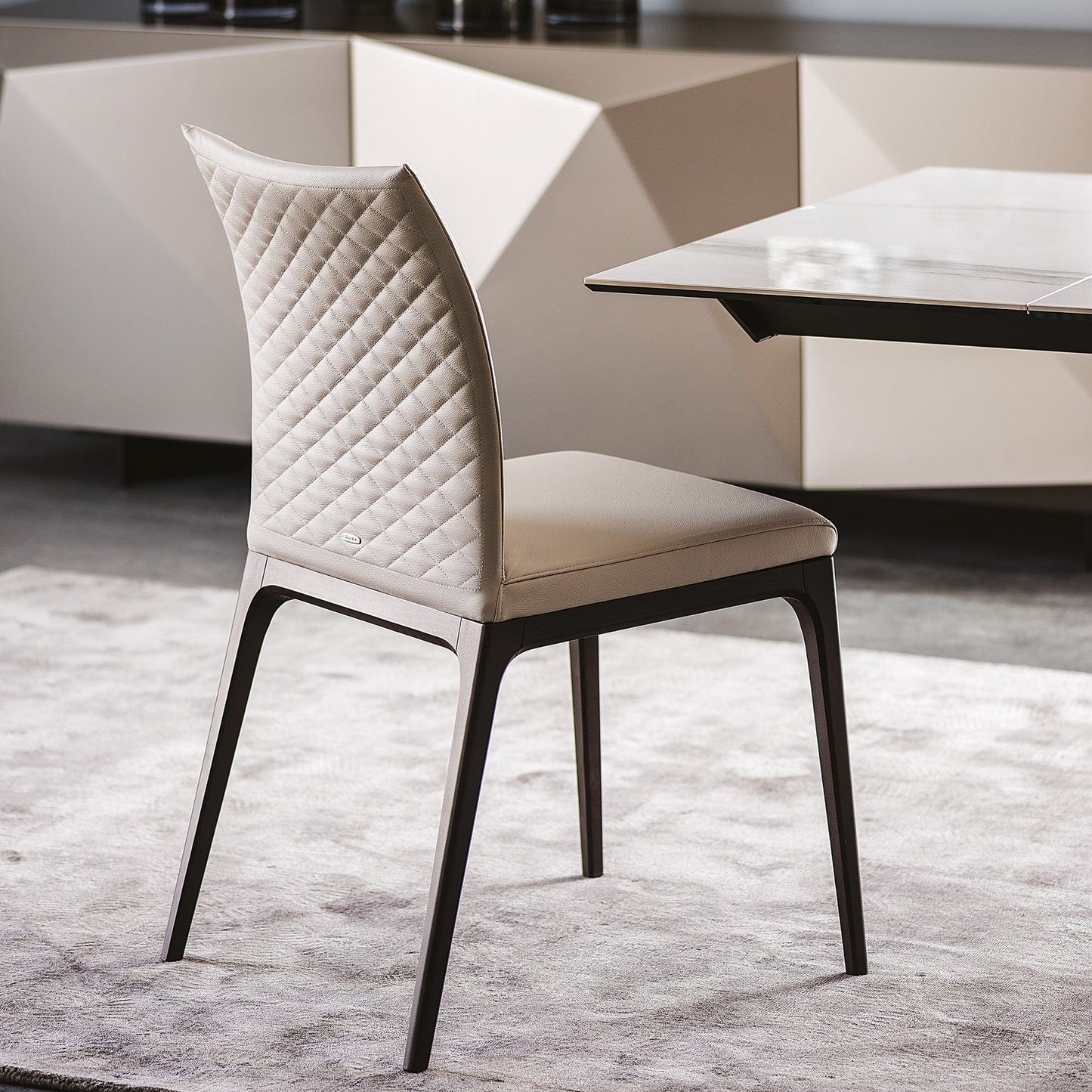 Cattelan Italia Arcadia Couture - Leather Dining Chair