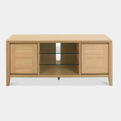 Bremen - Entertainment Unit With Oak Finish