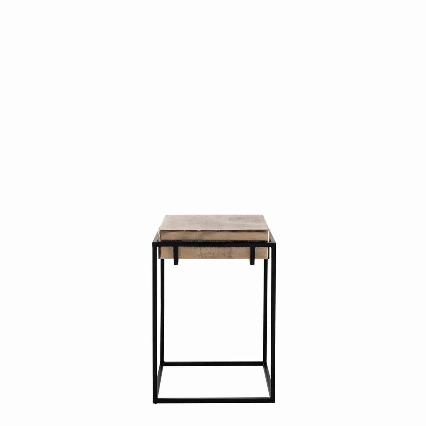 Fairway - End Table, Champagne Finish