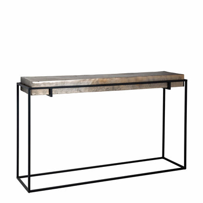 Fairway - Console Table, Champagne Finish