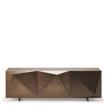 Cattelan Italia Kayak - 3 Door Sideboard In Brushed Bronze