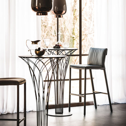 Cattelan Italia Nido - Round Bar Table In Keramik