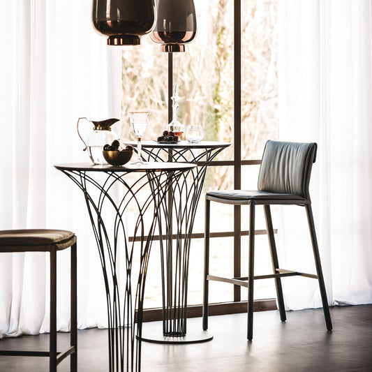 Cattelan Italia Nido - Round Bar Table In Keramik