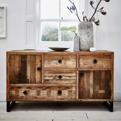 Delta - Wide Sideboard, Rustic