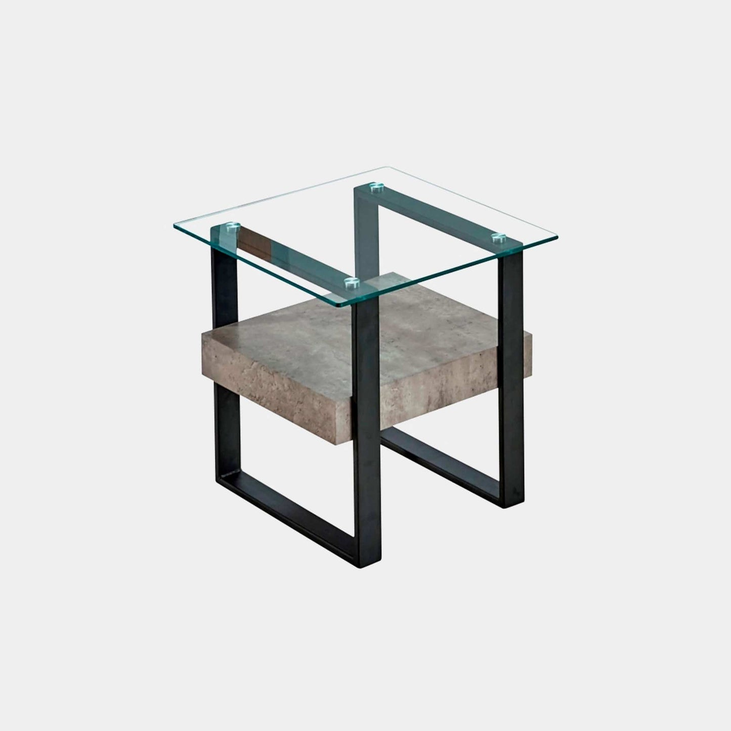 Faraday - End Table, Concrete Effect