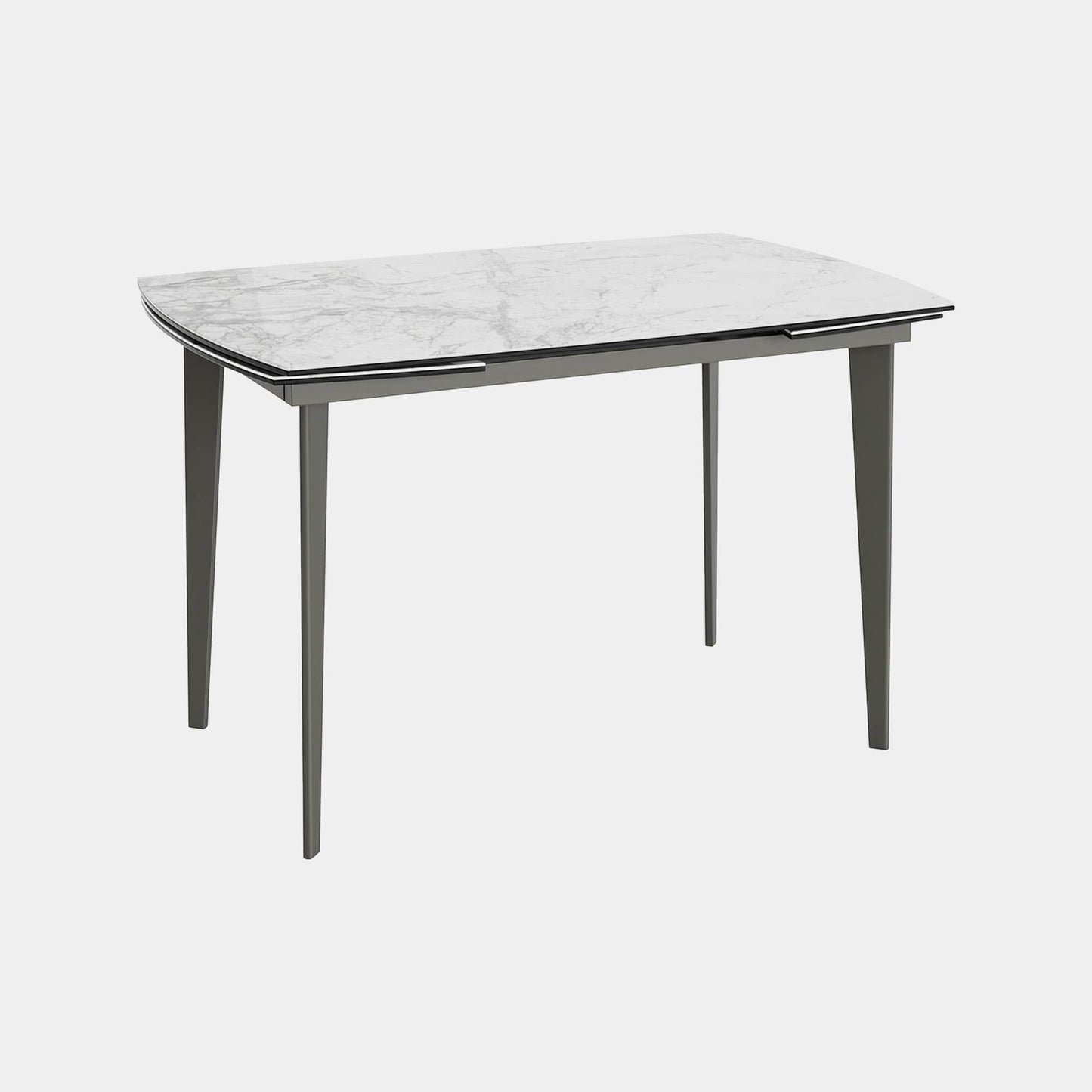 Vinci - Extending Dining Table, Marble Grey