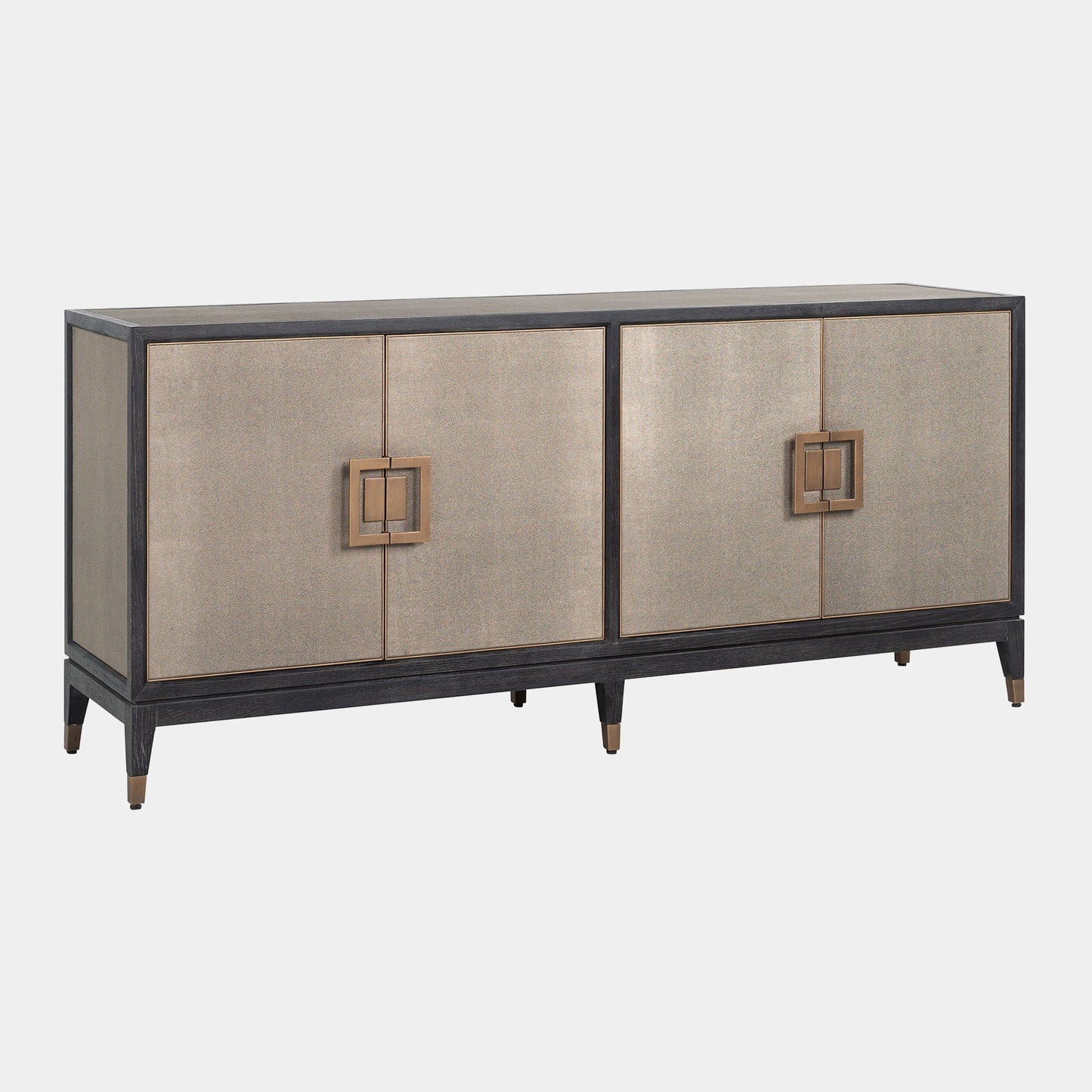 Ridgeville - Sideboard, Matte Gold 4 Door