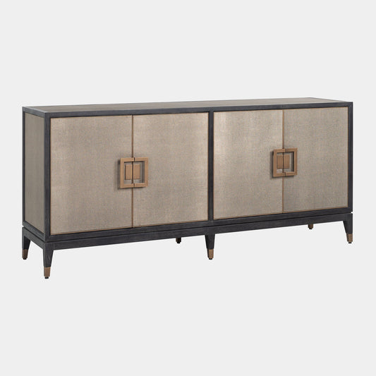 Ridgeville - Sideboard, Matte Gold 4 Door