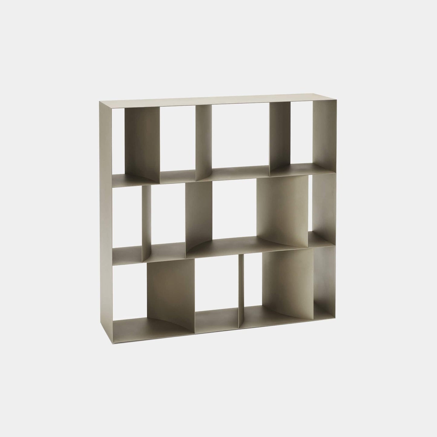 Cattelan Italia Nautilus - Bookcase In GFM11 Titanium