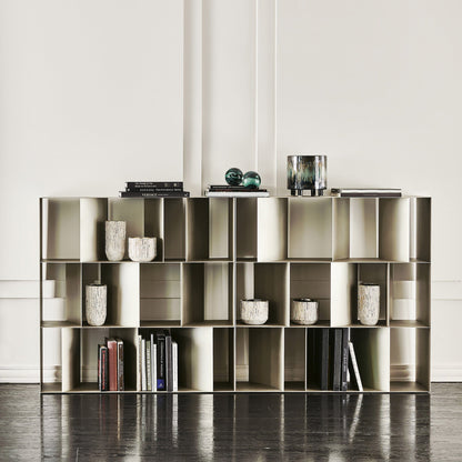 Cattelan Italia Nautilus - Bookcase In GFM11 Titanium