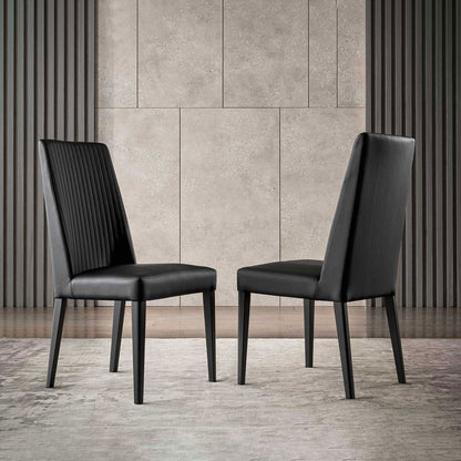 Savona - Leather Dining Chair In Ecoleather