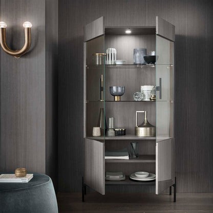 Savona - Display Cabinet, High Gloss