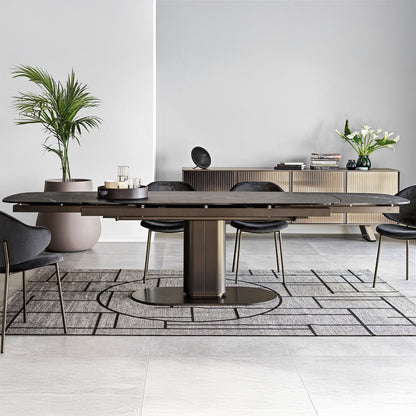 Calligaris - Extending Dining Table Cameo, Black