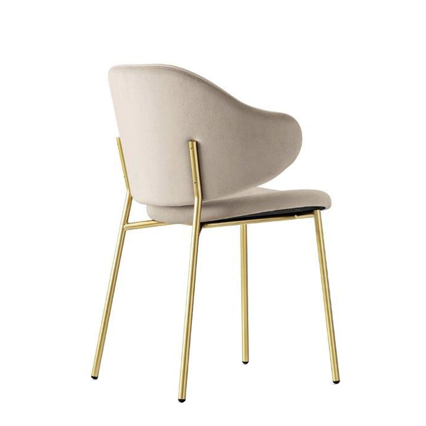 Calligaris Holly - Dining Chair In Velvet Fabric