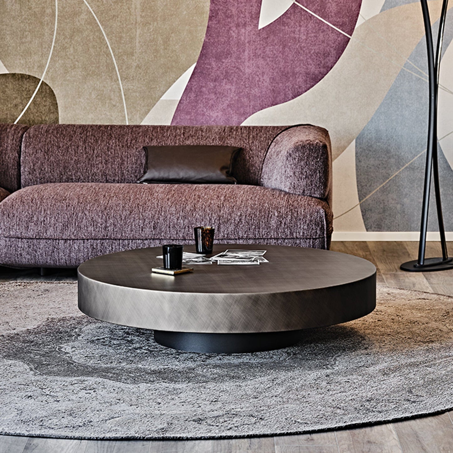 Cattelan Italia Arena - Coffee Table In Lacquered Steel