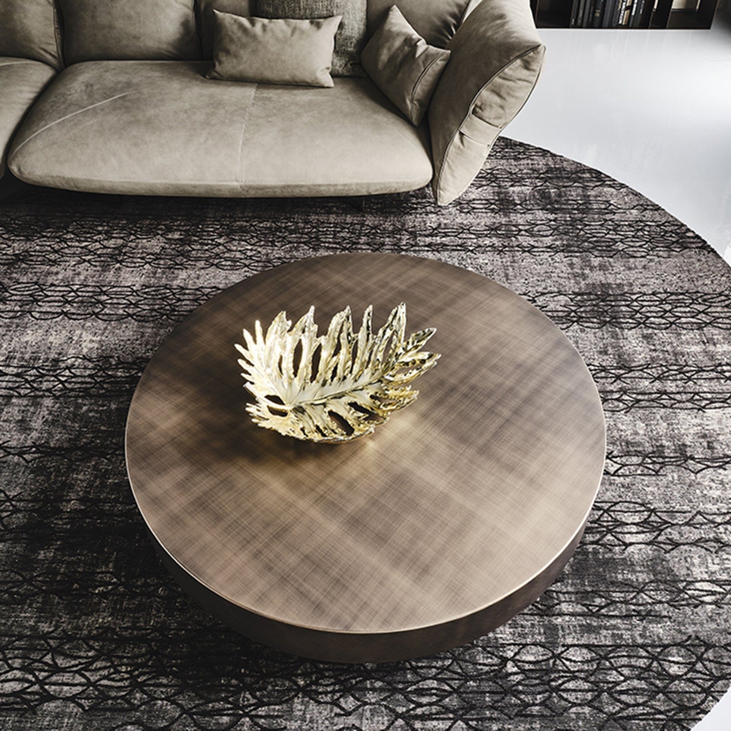 Cattelan Italia Arena - Coffee Table In Lacquered Steel