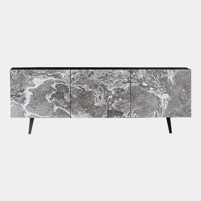 Cattelan Italia Metropol - 3 Door Sideboard, Graphite