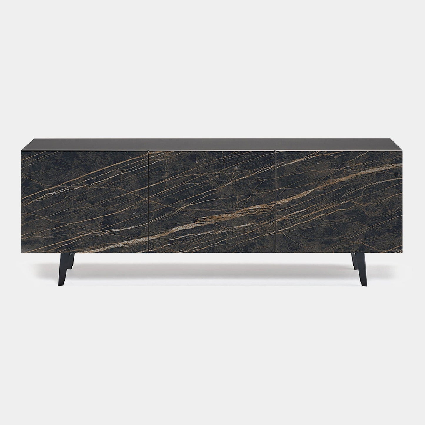 Cattelan Italia Metropol - 3 Door Sideboard,  Black