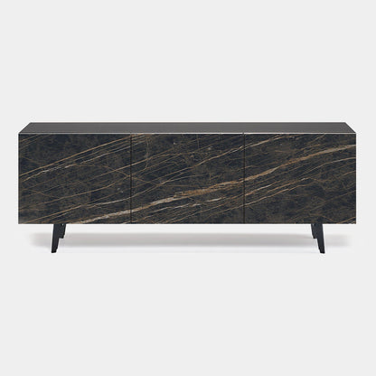 Cattelan Italia Metropol - 3 Door Sideboard,  Black