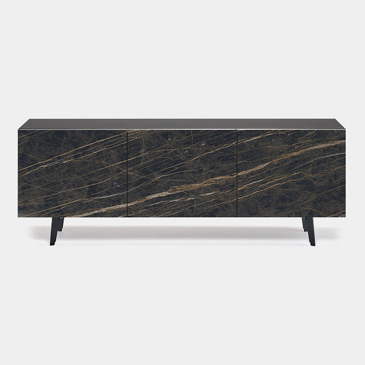 Cattelan Italia Metropol - 3 Door Sideboard,  Black