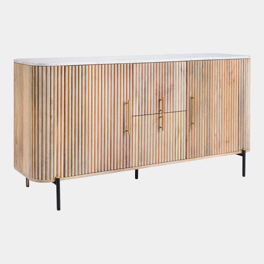 Bombay - Wide Sideboard, Marble Top
