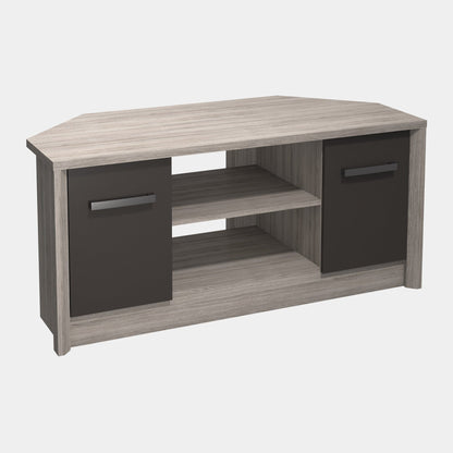 Compton - Grey Oak Corner TV Unit