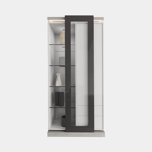 Guarda - Display Cabinet, Oak Matte