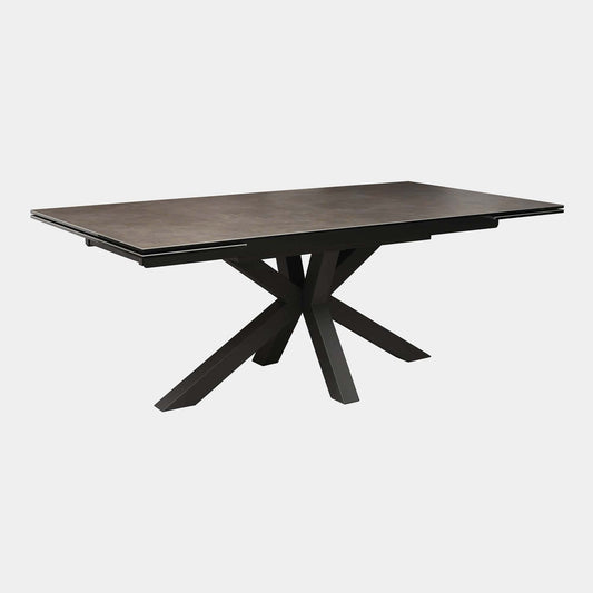 Bergamo - Extending Dining Table, Brown