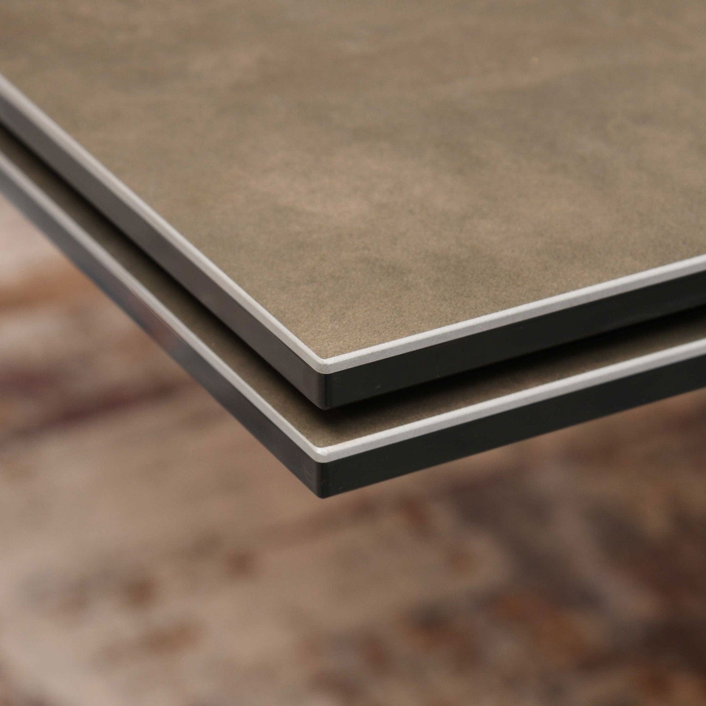 Bergamo - Extending Dining Table, Brown