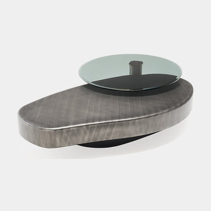 Cattelan Italia Arena Long - Swivel Bond Coffee Table In Lacquered Steel