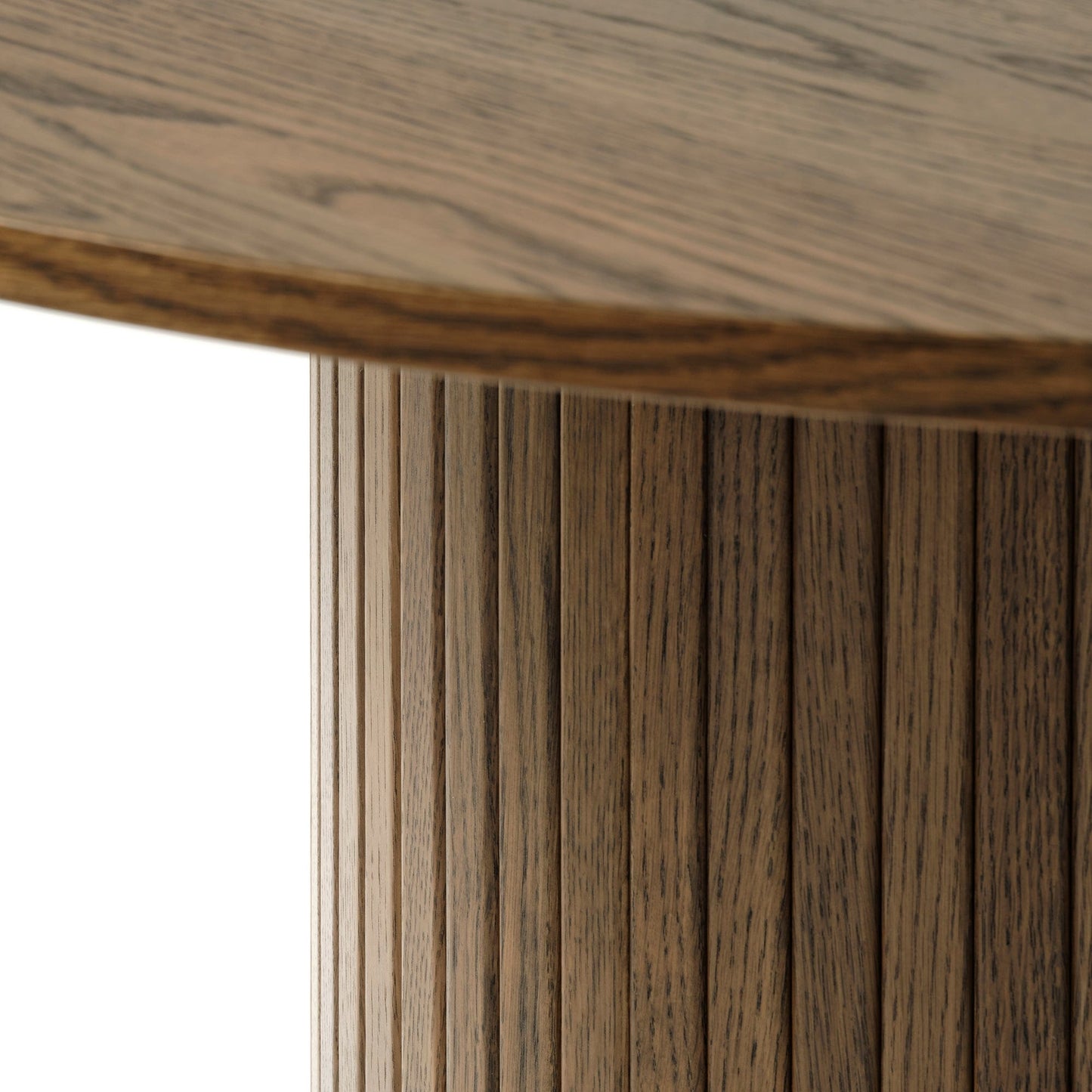 Eden - Round Dining Table, Smoked Oak