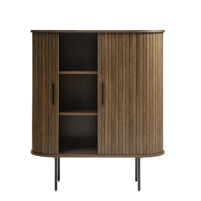 Eden - Cabinet, Smoked Oak Finish