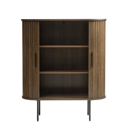 Eden - Cabinet, Smoked Oak Finish