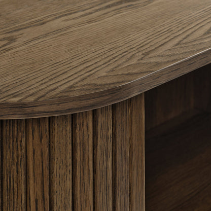 Eden - Cabinet, Smoked Oak Finish