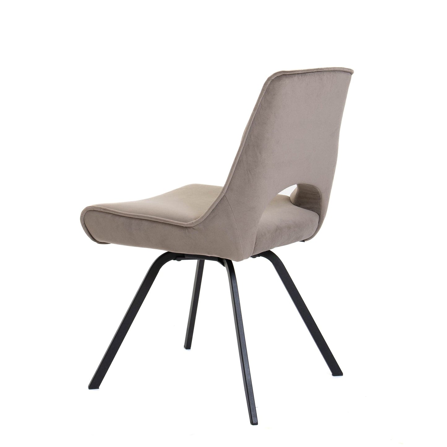 Nova - Swivel Dining Chair In Velvet Fabric
