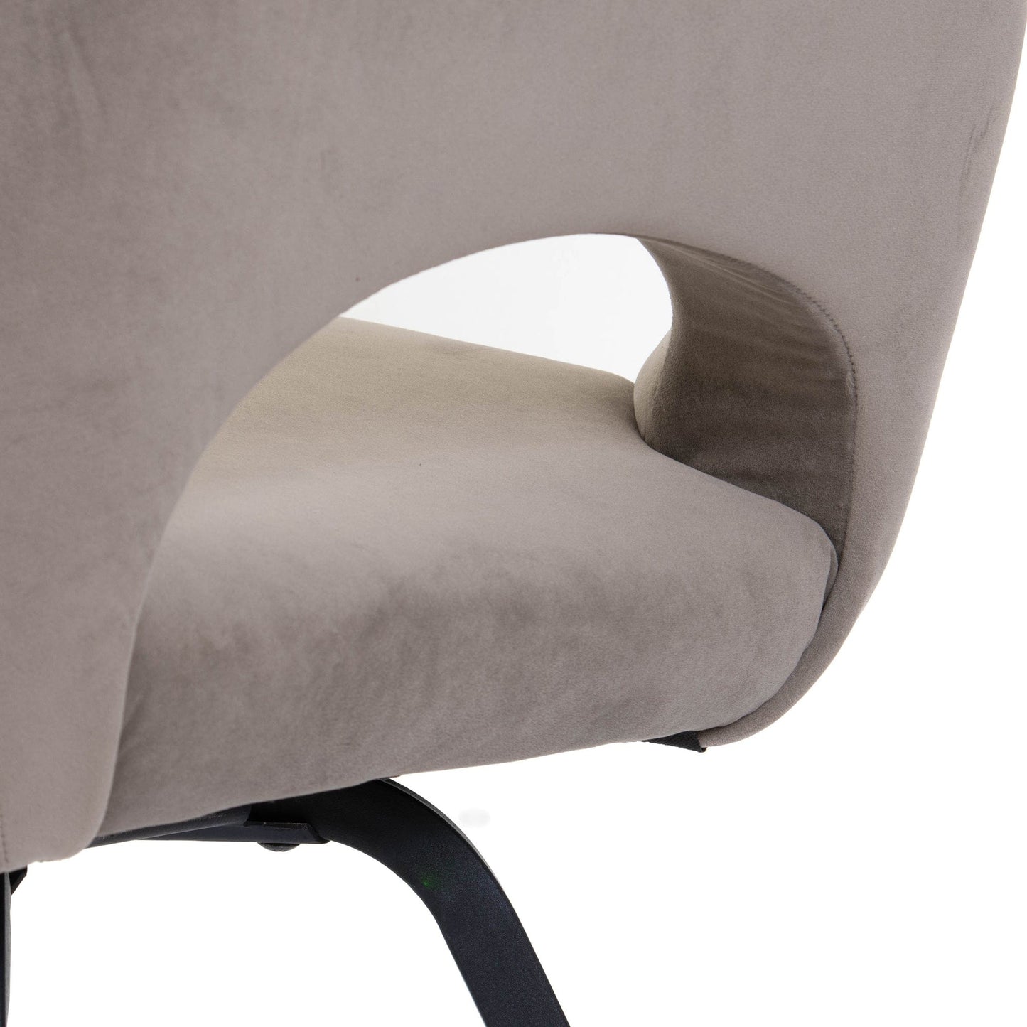 Nova - Swivel Dining Chair In Velvet Fabric