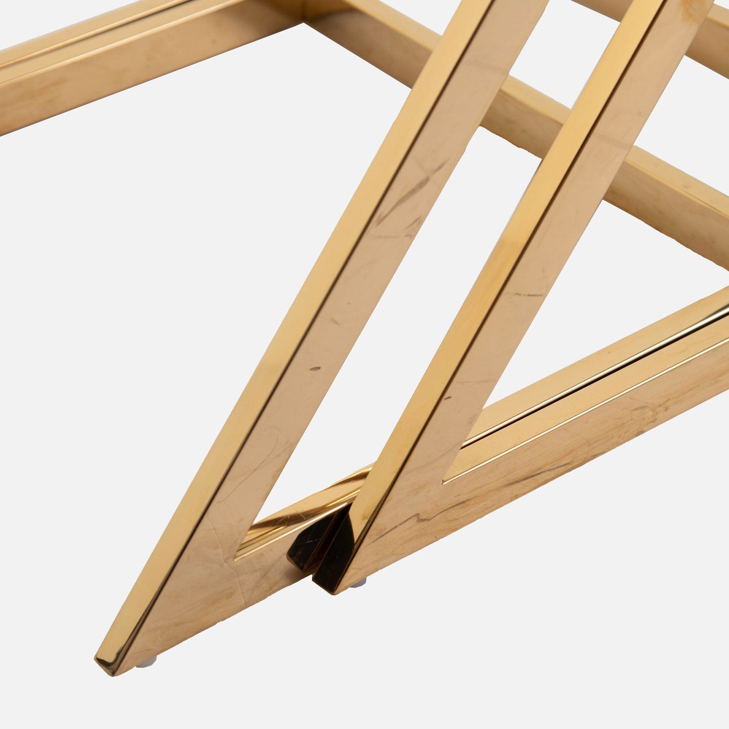 Auric - Nest Tables, Gold Polished Frame